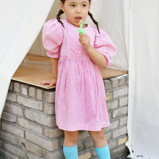 [Preloved] Mardi Amber Tartan Dress