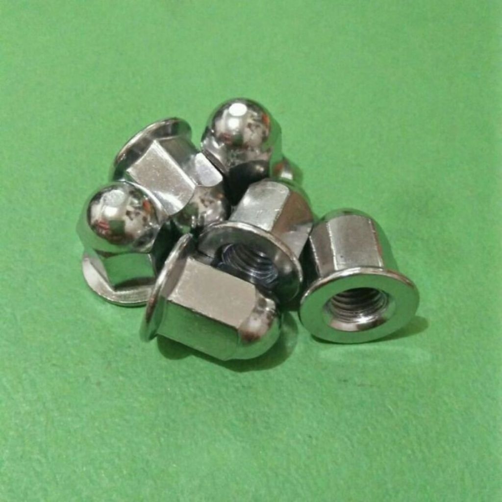 (1Pcs) Mur topi M7 atau Mur 11 kunci 10