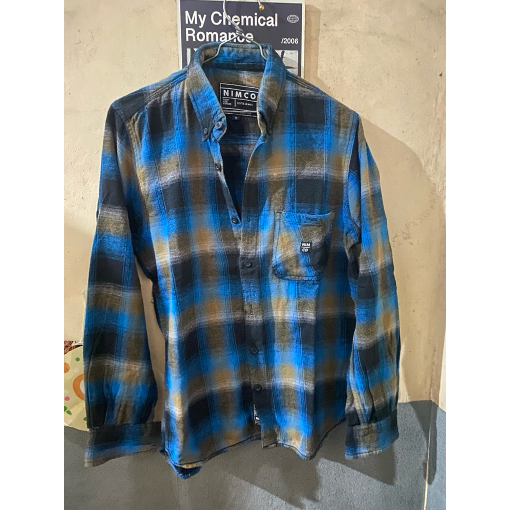 preloved kemeja flanel nimco original
