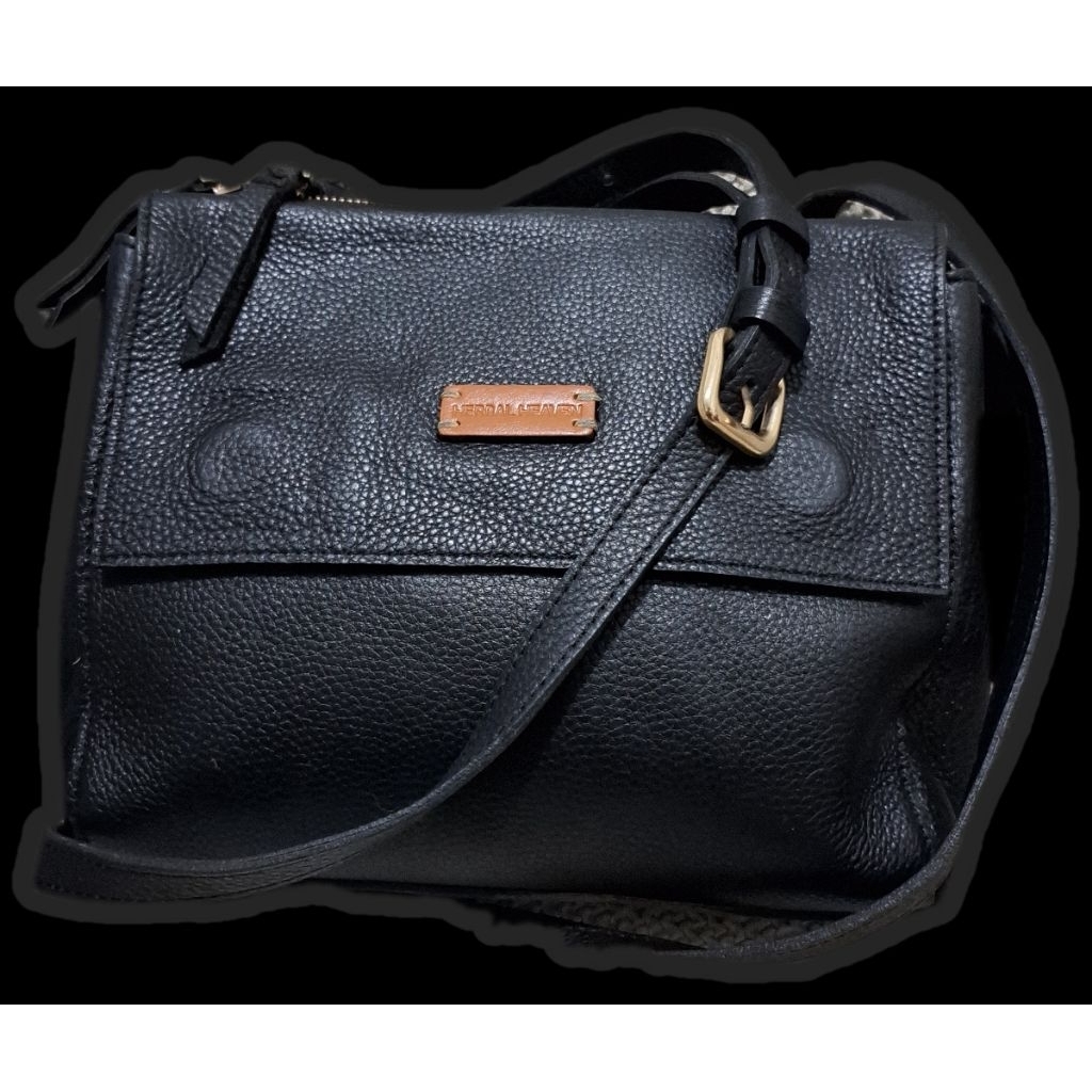 Herbal Heaven Satchel Backpack leather Ransel CrossBody Selempang Sling WB kulit asli kulas P _L. No