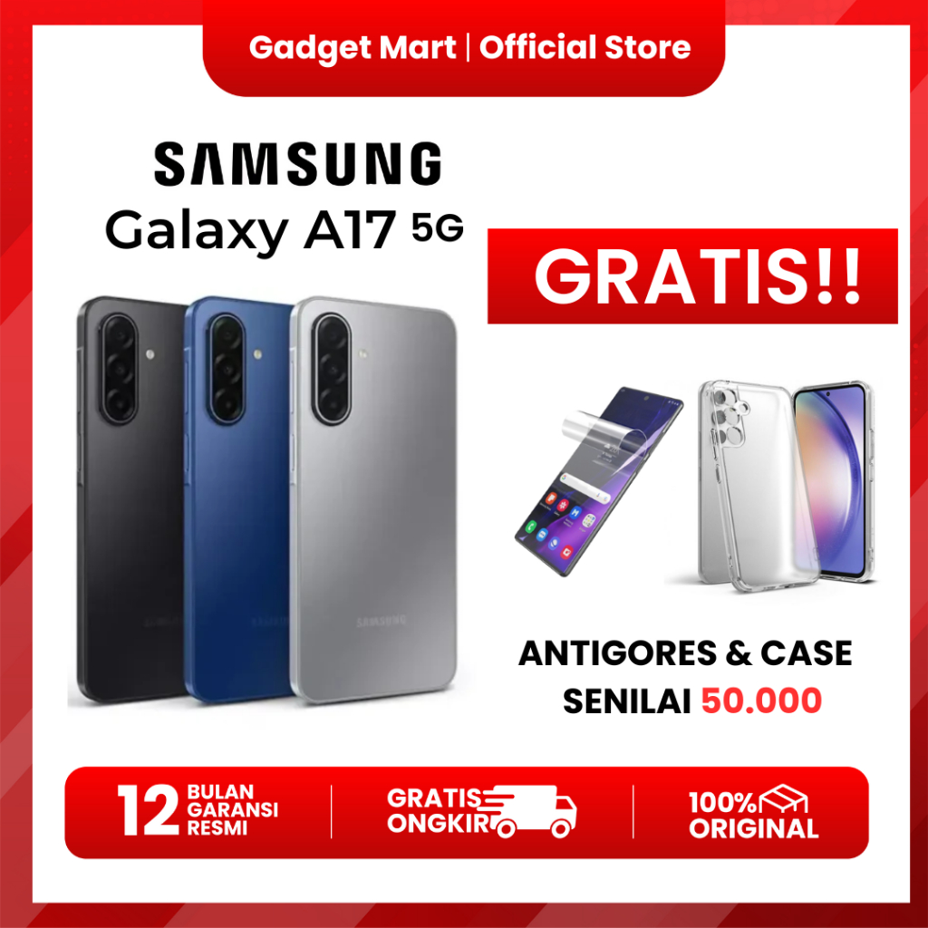 Samsung Galaxy A17 5G 8/256 - Garansi Resmi