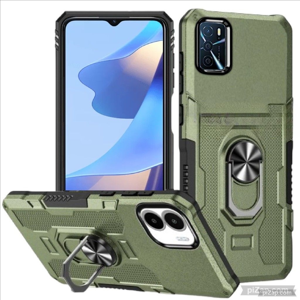 Casing Untuk OPPO A16 OPPO A55 OPPO A54 Hard Case Armor Robot Case Kickstand Hybrid Hit Eye Ring Hol