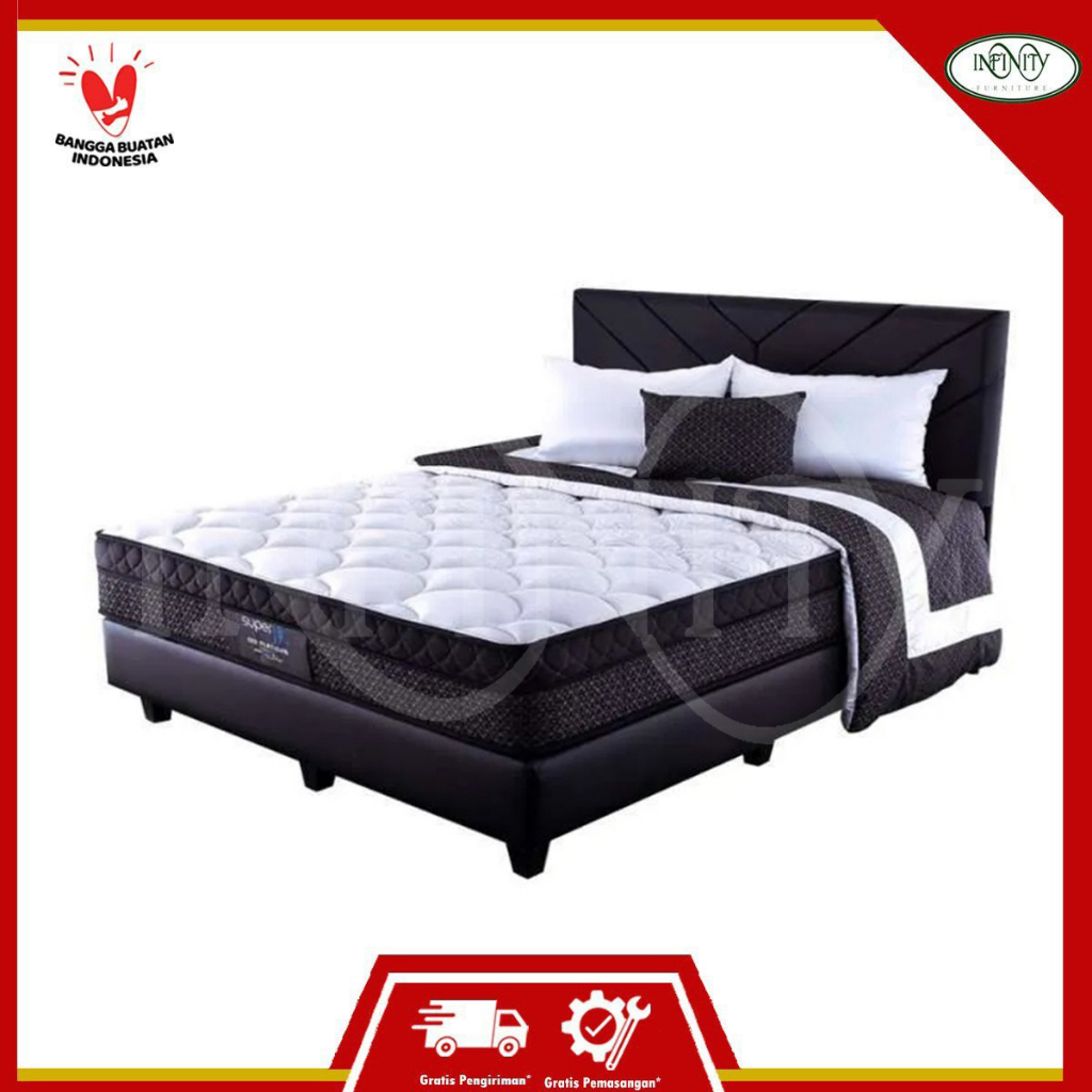 Comforta Super Fit Spring Bed Set Kasur Neo Platinum