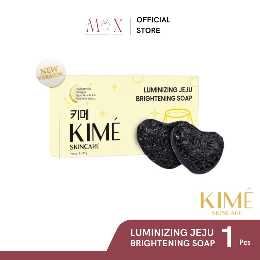 KIME SKINCARE - Jeju Brightening Soap | Sabun Batang