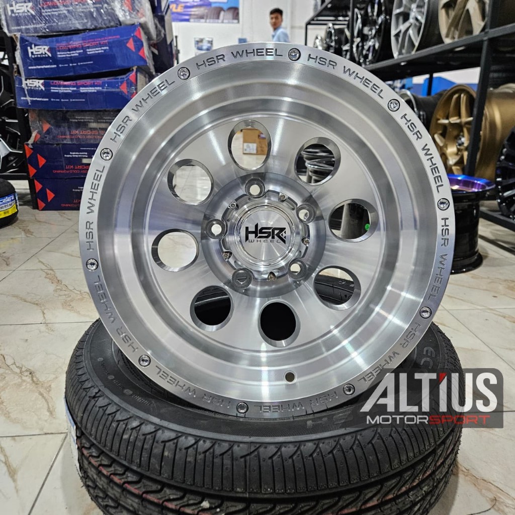 Velg Celong OFFROAD HSR Duffy R15X10 Pcd 5X139,7 Et-44 Mobil Jimny Taft Vitara Escudo Jeep Ring 15