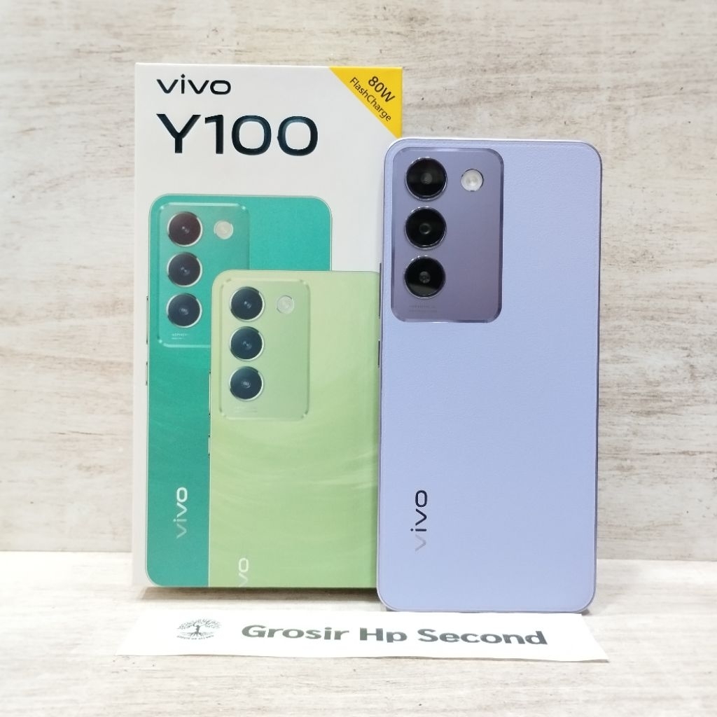 VIVO Y100 4G 8/256GB 8/128GB HP SECOND FULLSET
