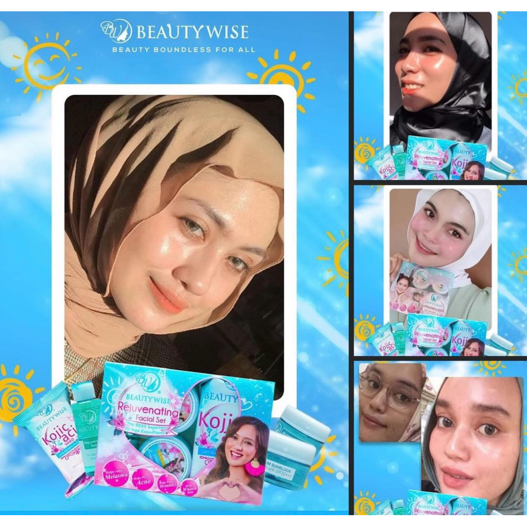 TERLARIS Paket BeautyWise Beauty Wise JAMINAN Original Ori Asli 4in1 Lengkap Skincare Rejuvenating D
