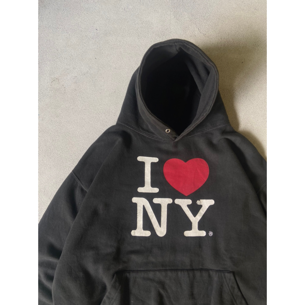 HOODIE I LOVE NY VINTAGE
