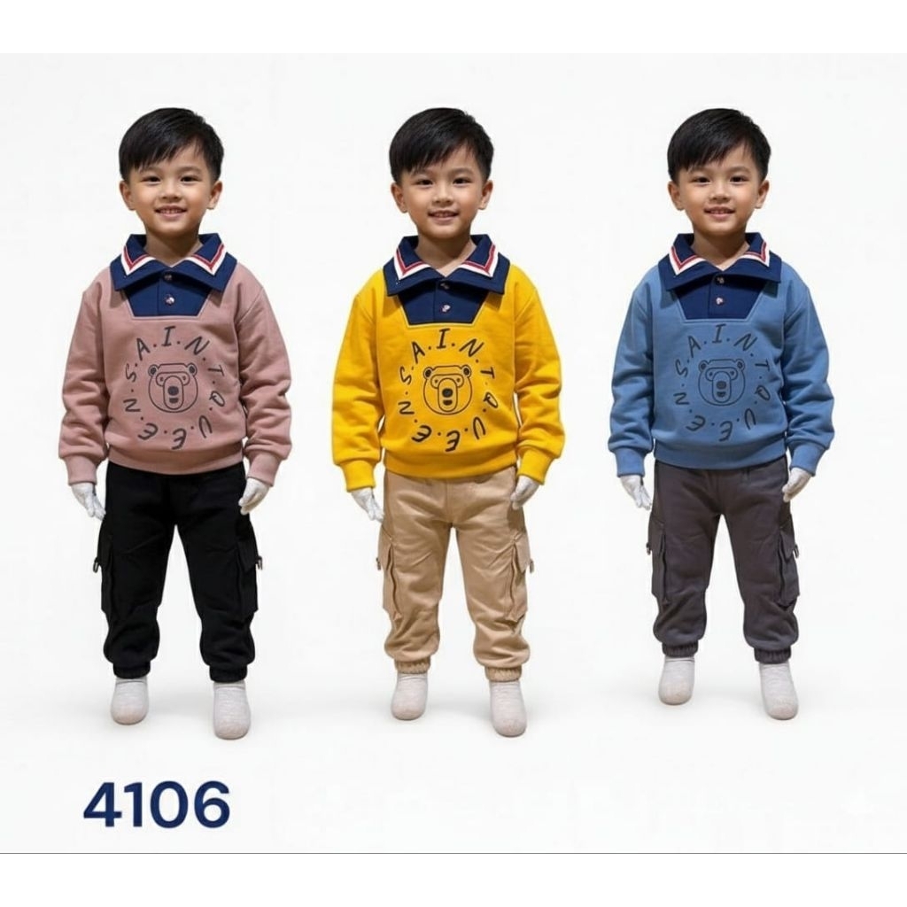 Baju Anak Laki-Laki Oneset Premium Import