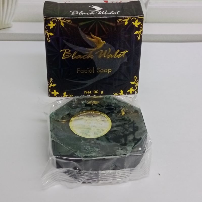 [ SATUAN ] BLACK WALET FACIAL SOAP BPOM -SABUN BLACK WALET ORIGINAL BPOM