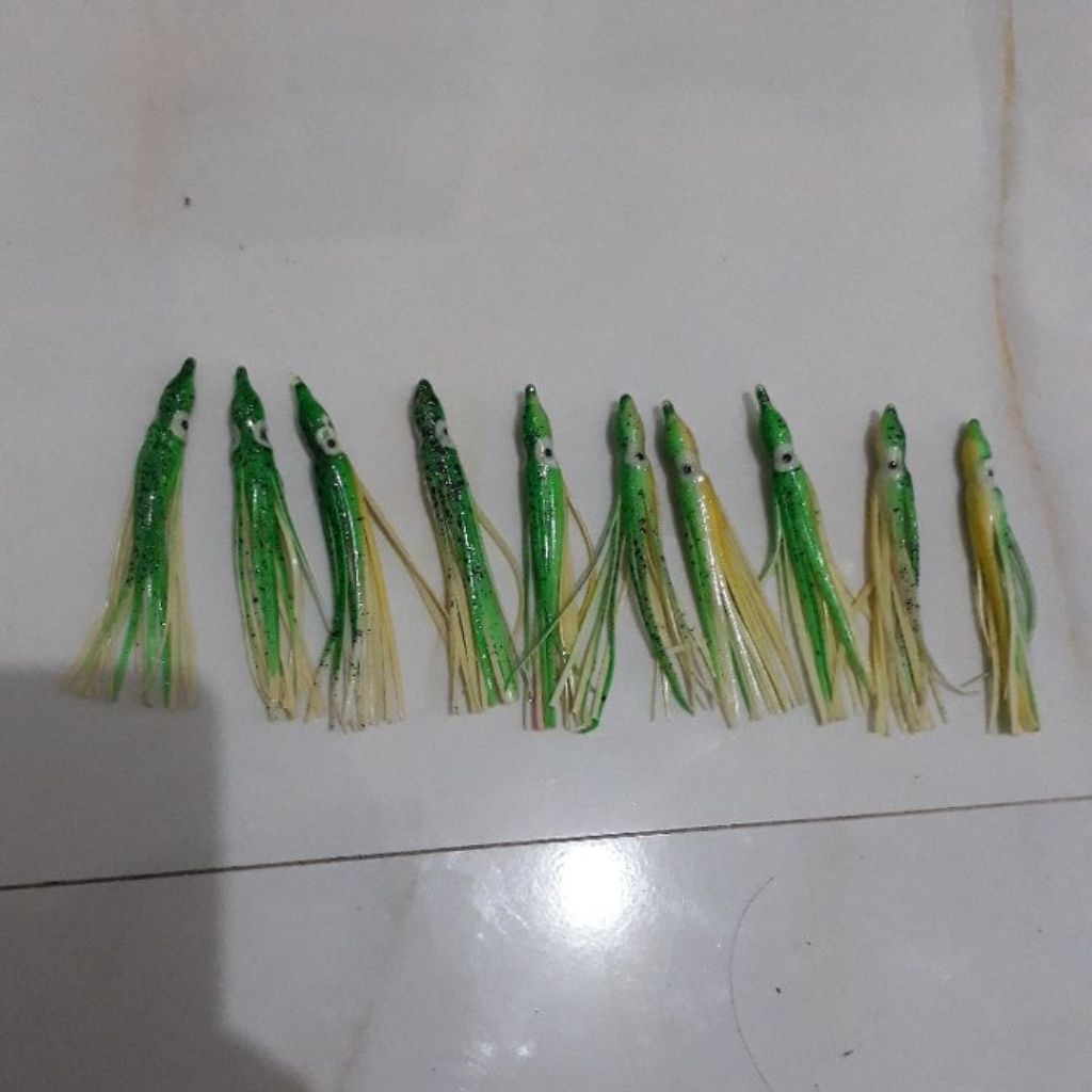 umpan pancing cumi karet