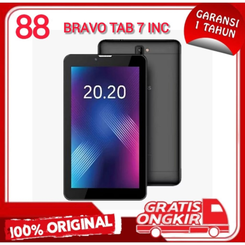 Evercoss Bravo X7 TAB 7 inc 4G Dual SIM 3+32GB Garansi Resmi Termurah
