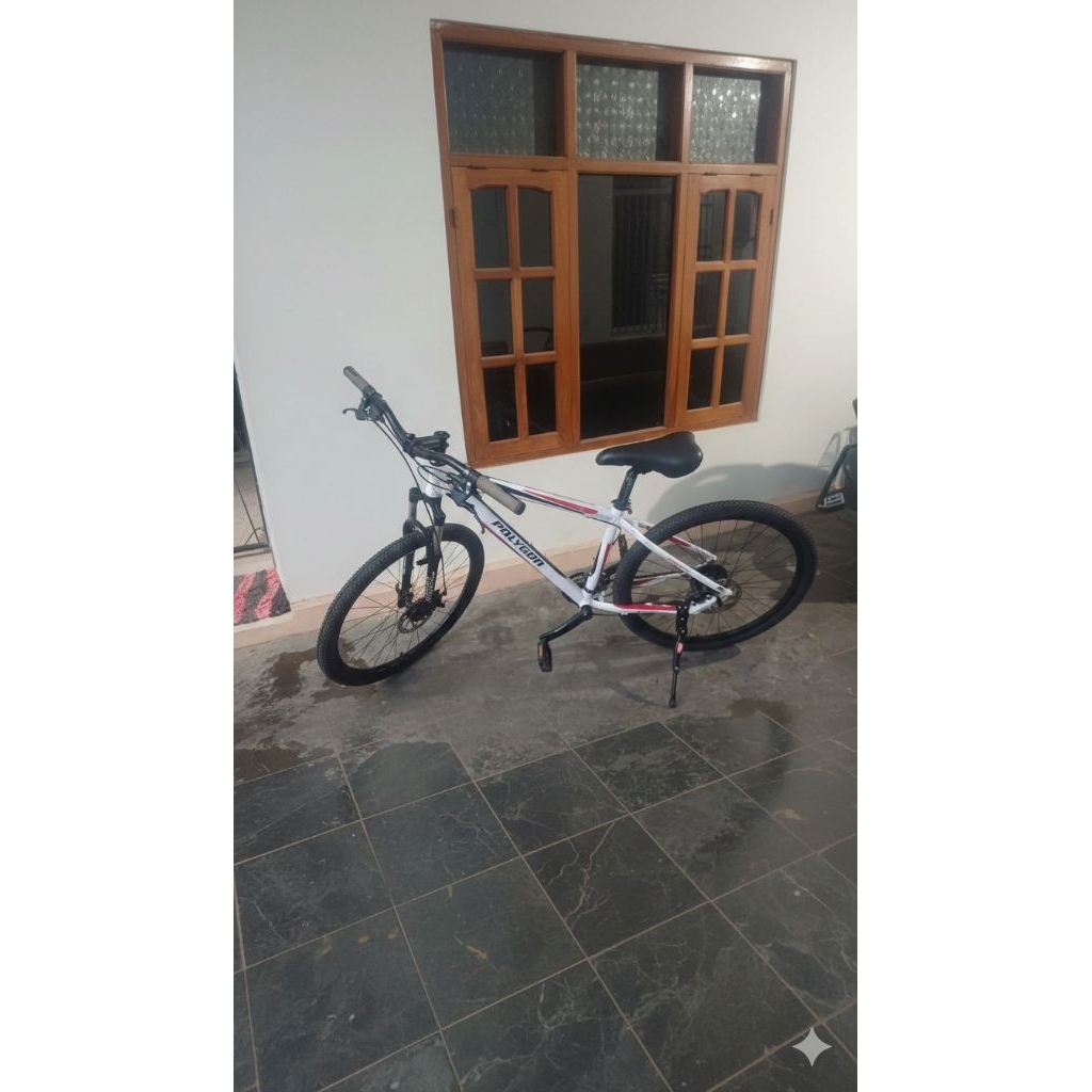 Polygon Xtrada 3.0 White-Red Original bukan Repaint