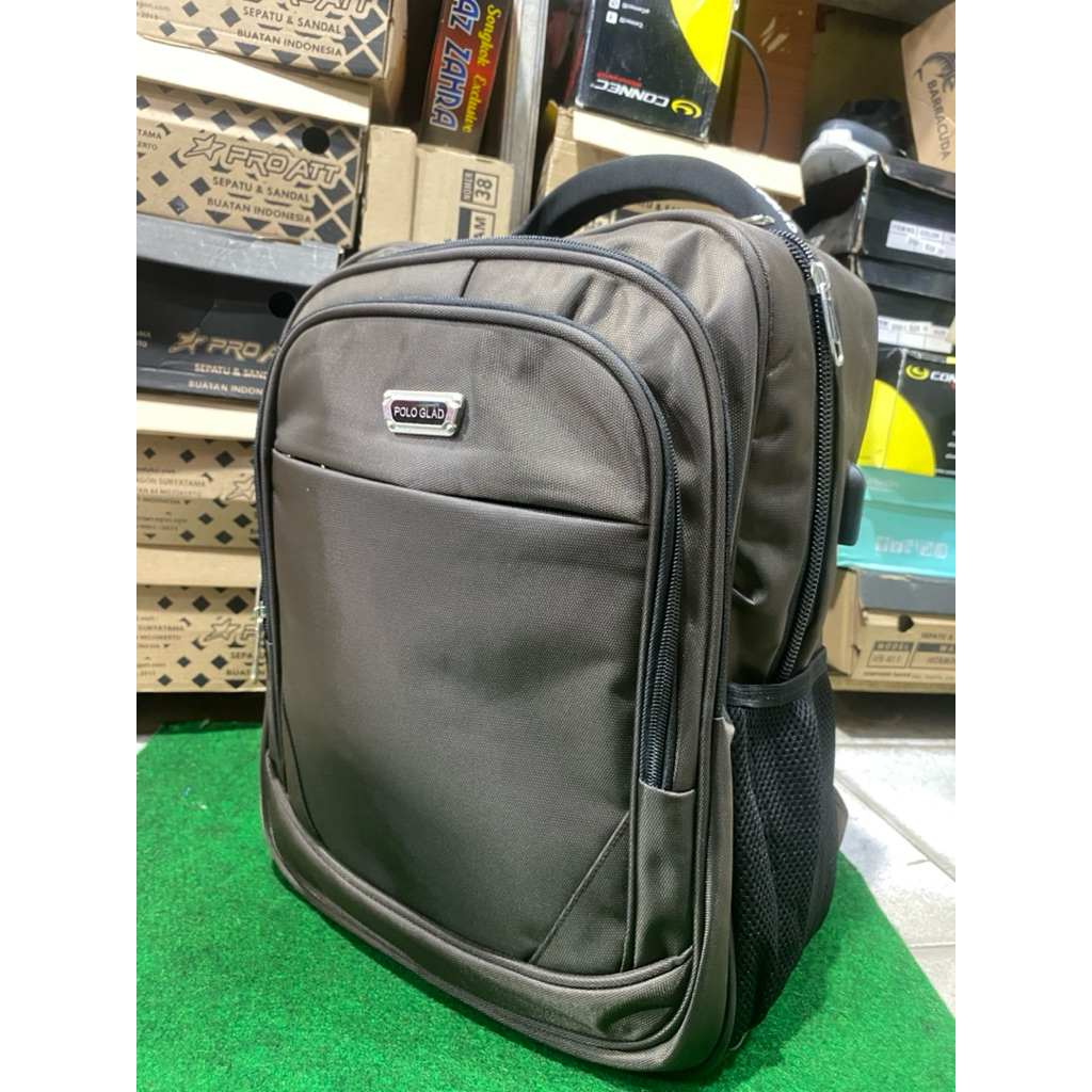 POLO GLAD Tas Ransel Pria dan Wanita Tas Ransel sekolah Original POLO
