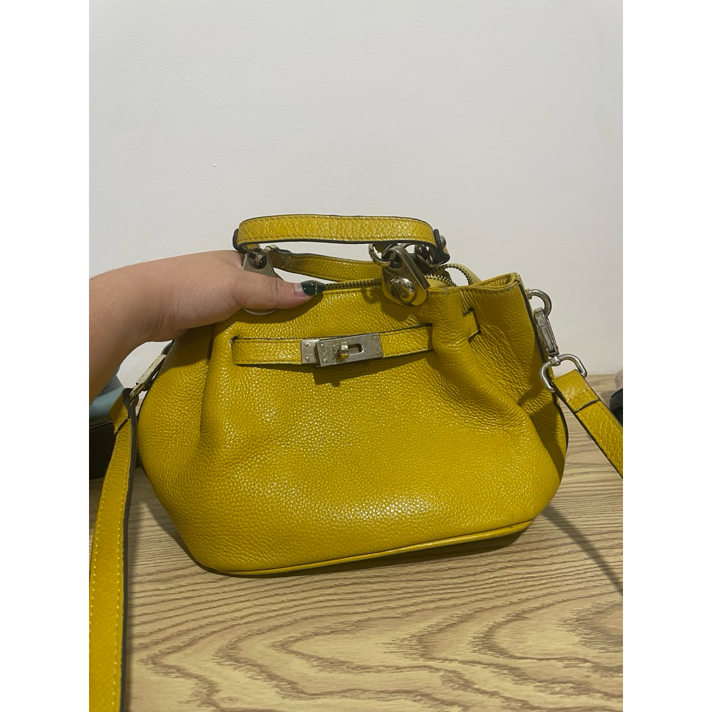 Preloves Tas Wanita Warna Kuning