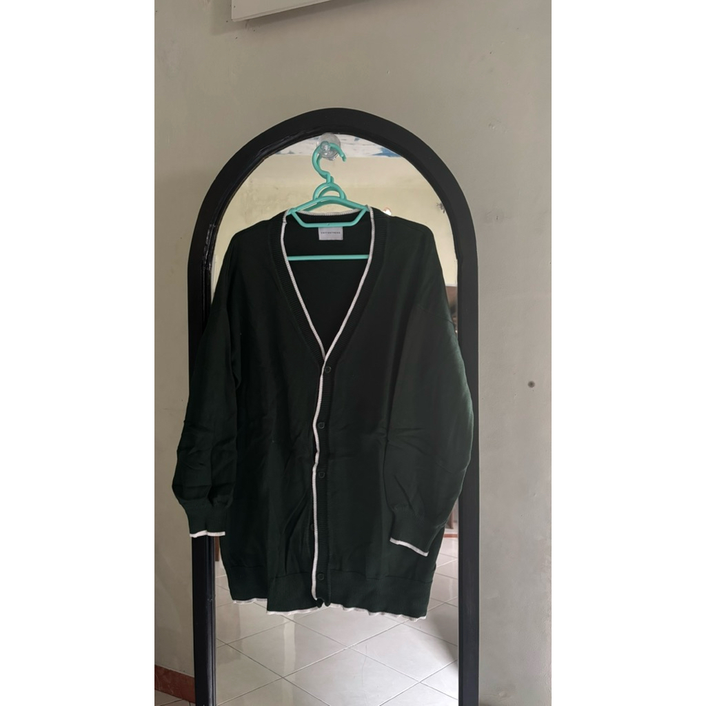 cardigan hijau cottontrend