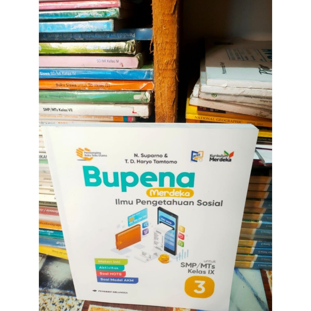 BUPENA IPS SMP KELAS 3 ORI BEKAS