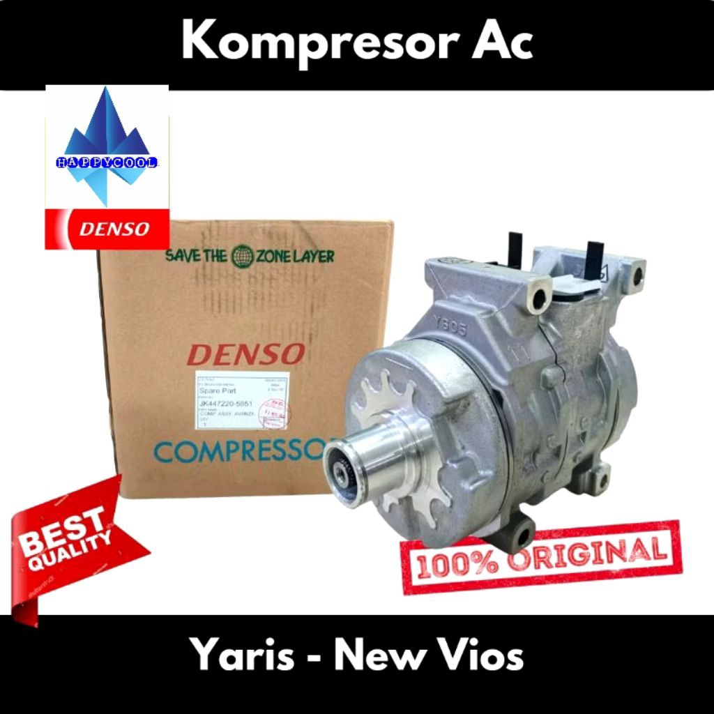 Kompresor Compresor AC Yaris Avanza Vios Xenia Rush Terios lama asli original denso