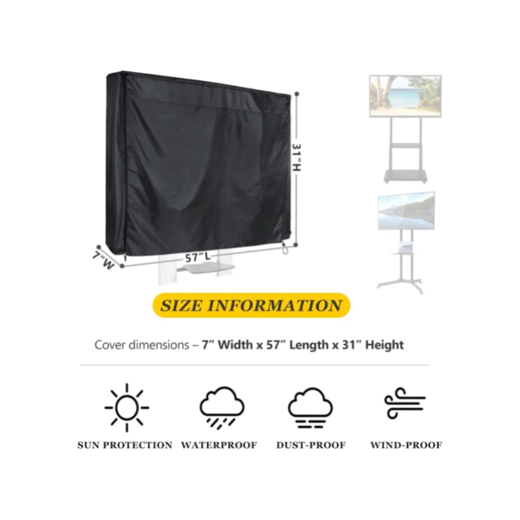 Cover Pelindung Smart board Tv Universal bisa Custom Ukuran