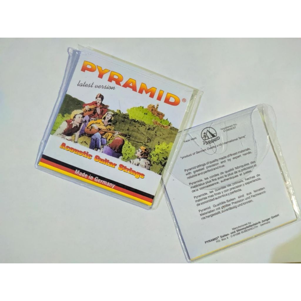Senar gitar piramid akustik 1 set-Senar gitar pyramid 1 set akustik