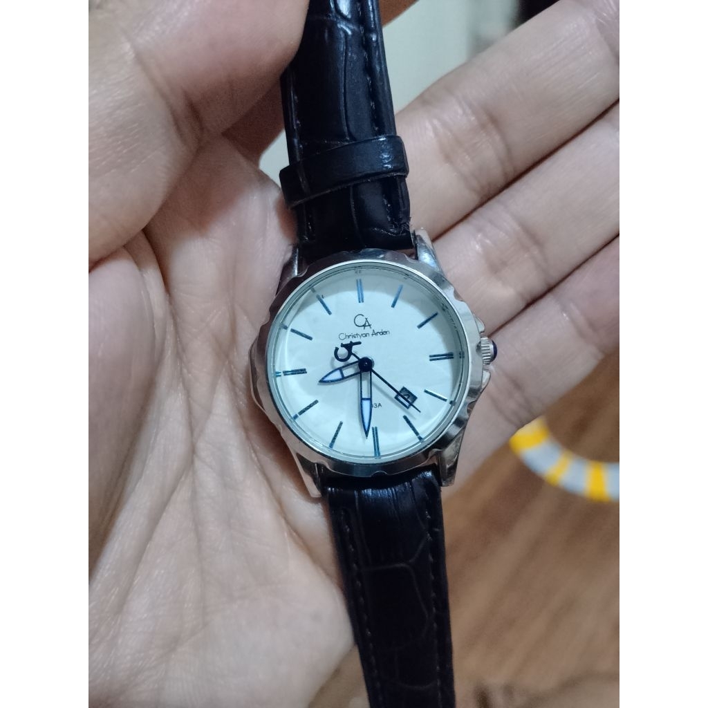 Jam tangan pria wanita Christyan arden (kw) dan Q&O (bukan Q&Q) preloved