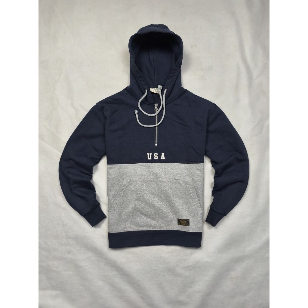 Who AU California USA Half Zip Hoodie Jacket