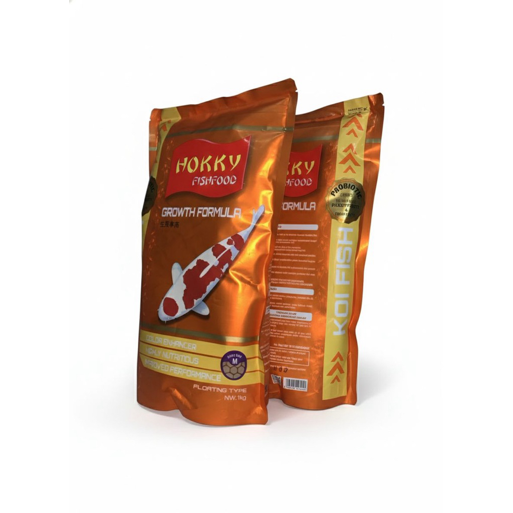 pakan ikan koi hokky