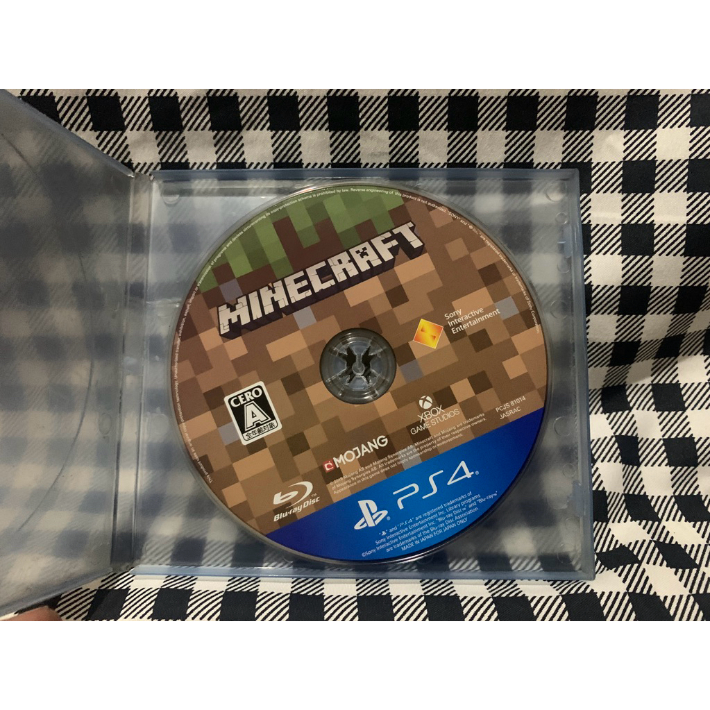 Minecraft - BD Kaset PS4 Bekas / Seken