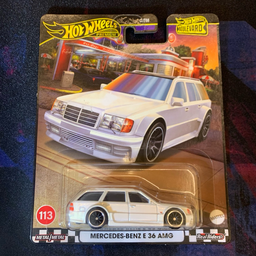 hot wheels premium boulevard mercedes benz e36 amg