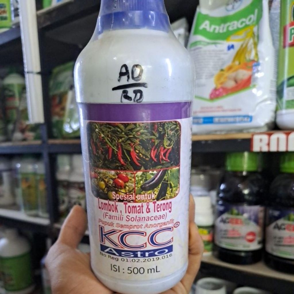 Pupuk Cair KCC Astro Cabai tomat & terong 500ml PPC
