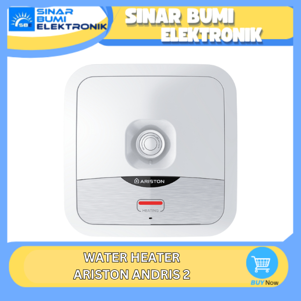 WATER HEATER  ARISTON 10L/15L LITER ANDRIS 2 PEMANAS AIR AN2B 10L/15L - AN2 10 B / AN2 15 B