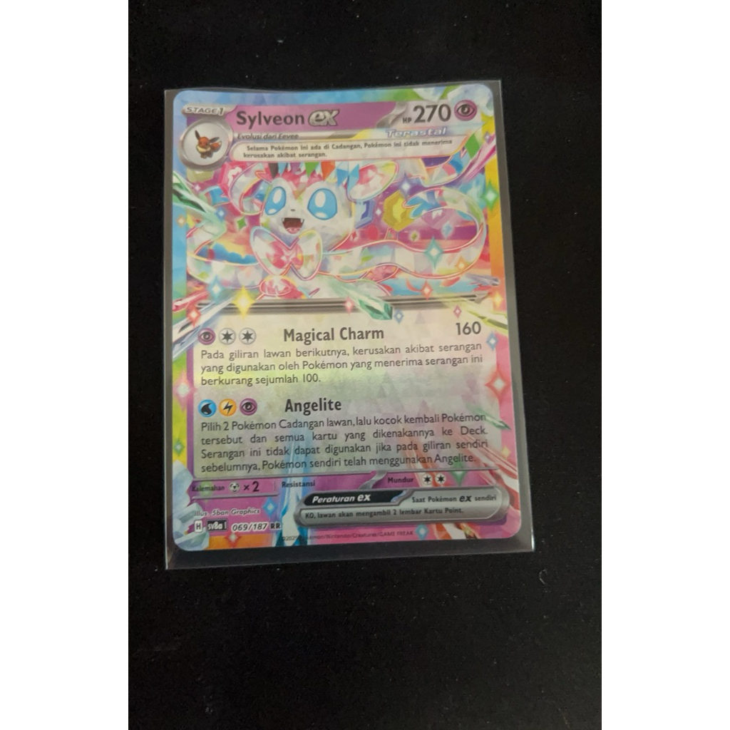 Kartu TCG pokemon - Sylveon ex