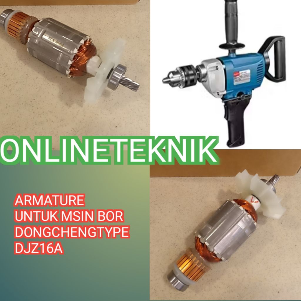 ARMATURE DJZ16A UNTUK MESIN BOR DONGCHENG TYPE DJZ16A