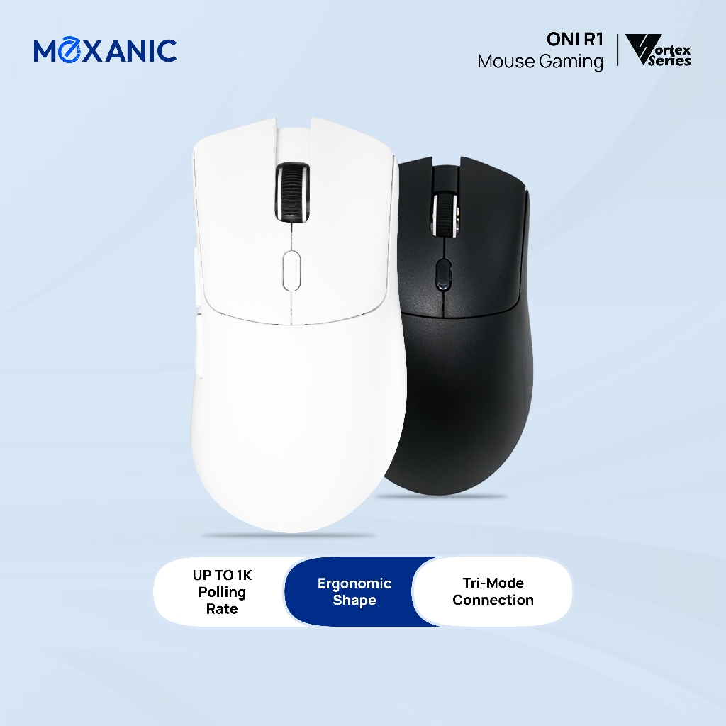 VortexSeries ONI R1 LightWeight Ergonomic Wireless Gaming Mouse