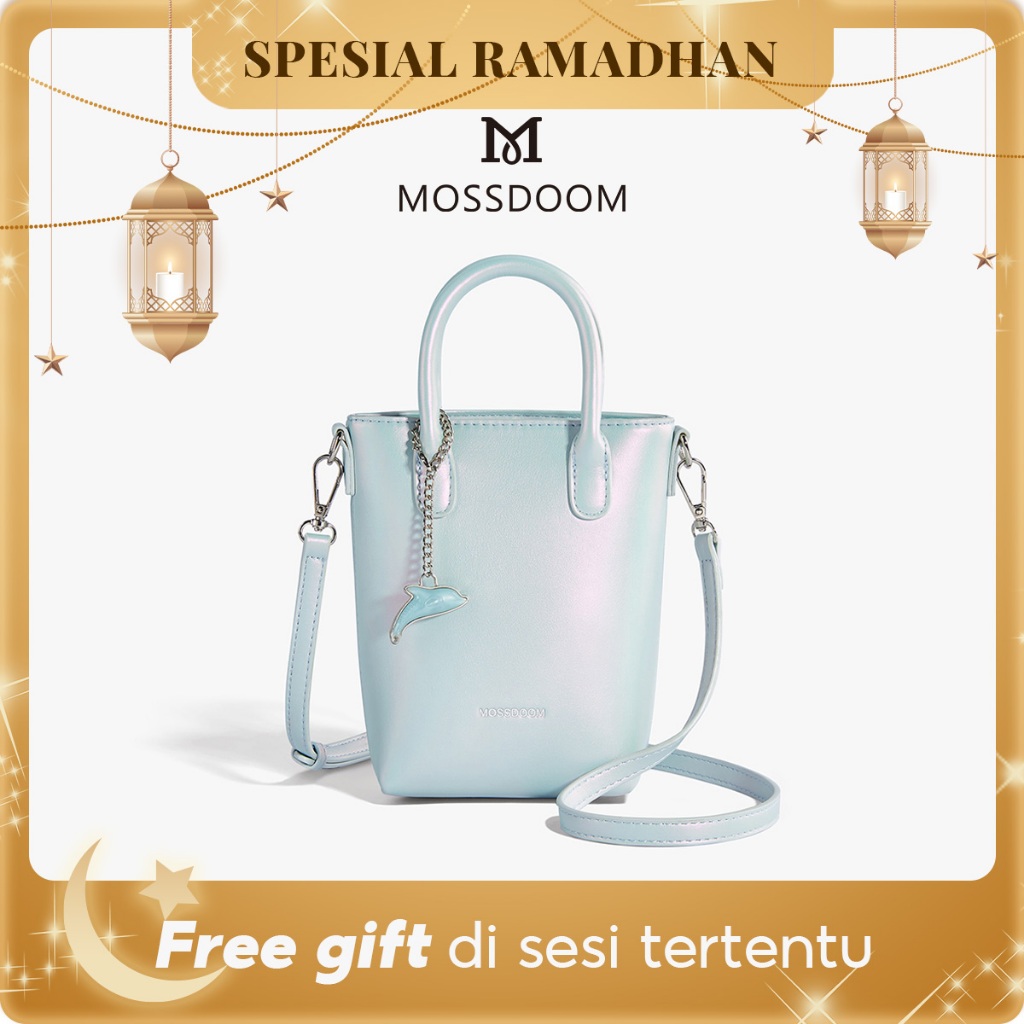 MOSSDOOM Tas Selempang Wanita Nerisia Bag Model Simpel Mewah