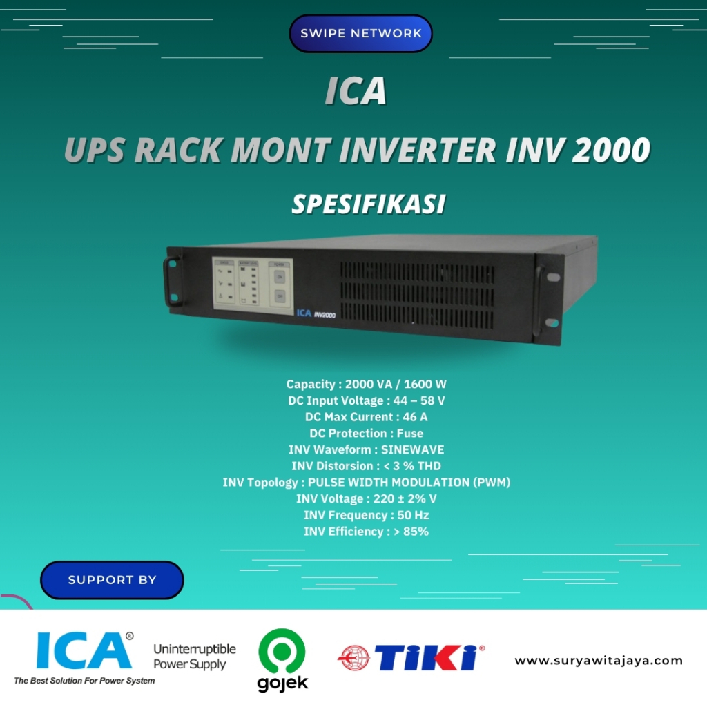UPS Rack Mont Inverter INV 2000