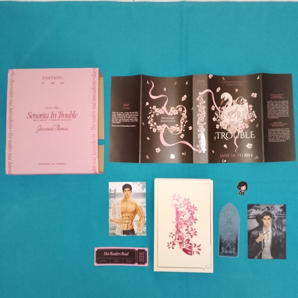 [ PRELOVED / NOVEL BEKAS ] Senorita in Trouble - Janesatherin ( BACA DESKRIPSI DI BAWAH - HABIS )