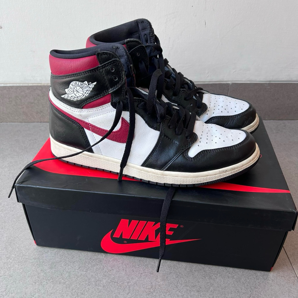 air jordan 1 retro high og gym red us10.5
