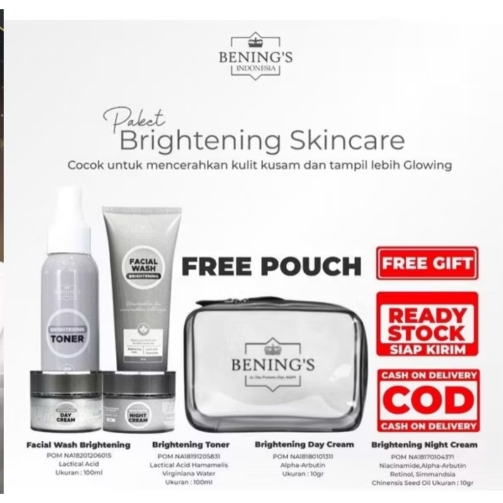 Benings Skincare  BPOM Halal