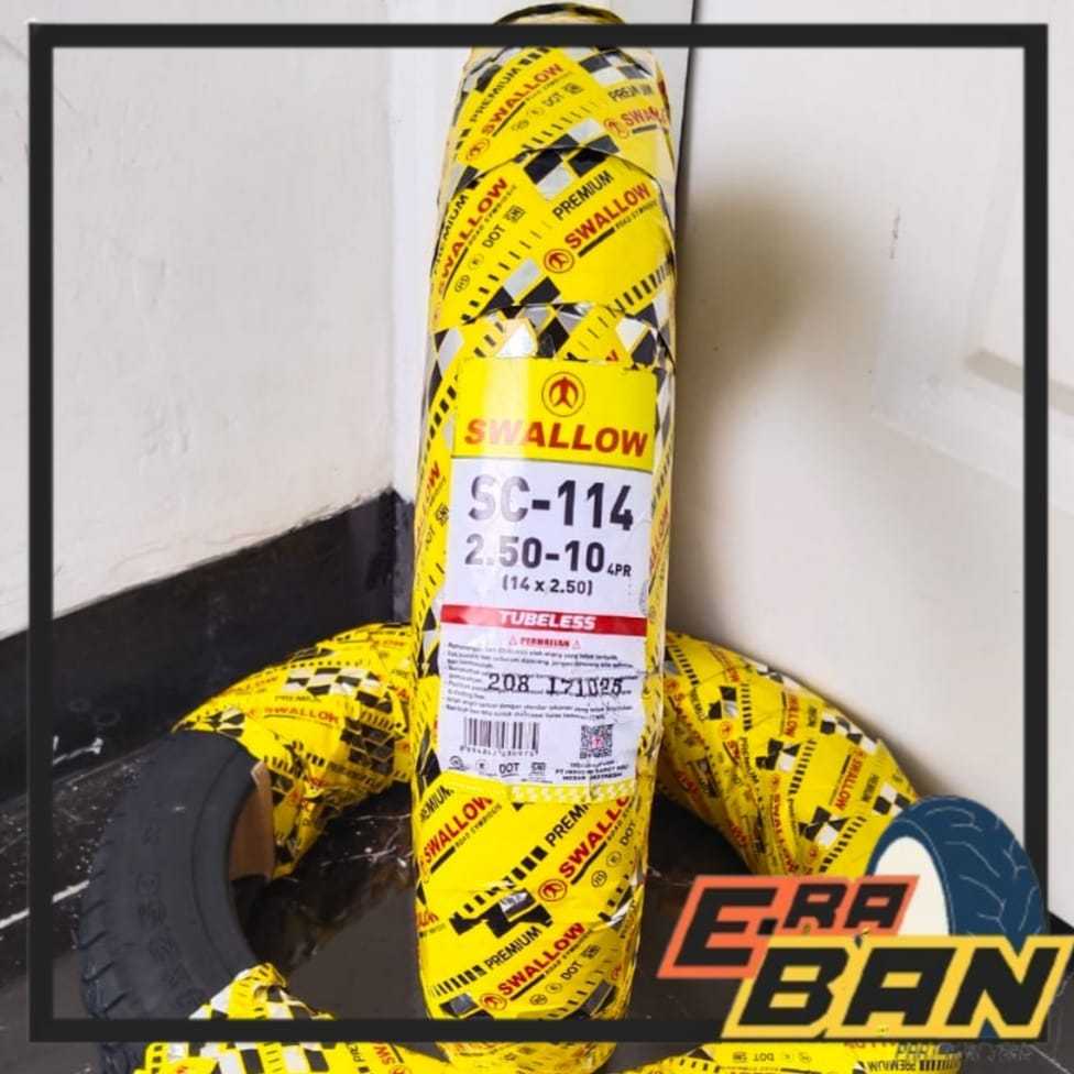BAN LUAR SWALLOW SC 114 250 RING 10 BAN SEPEDA LISTRIK 14 X 250