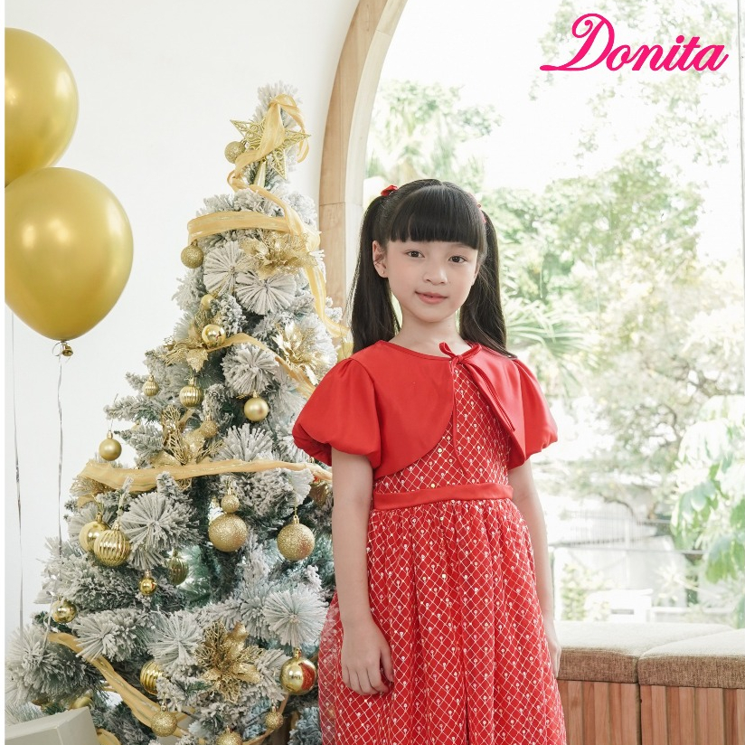 DRESS PARTY ANAK PEREMPUAN BRAND DONITA DN-840