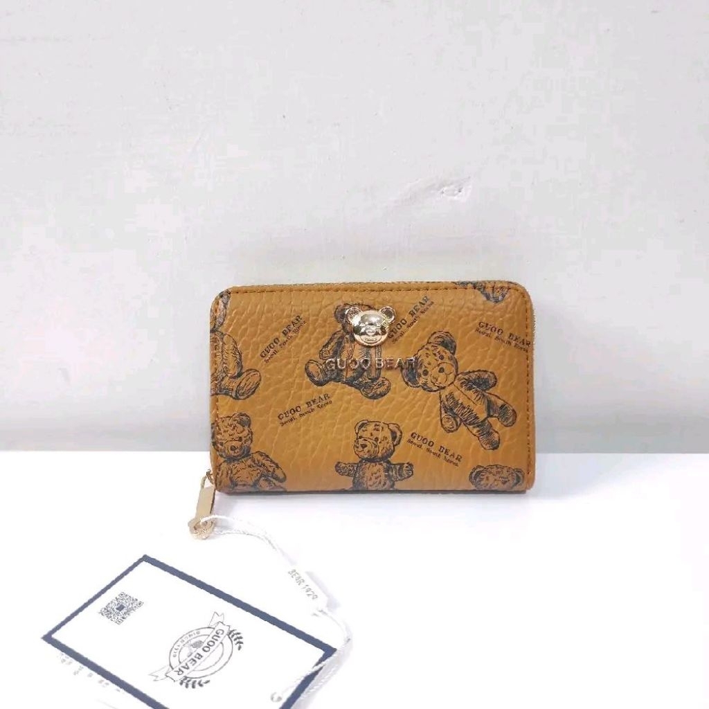 Ttwn Guoo Bear Original Dompet Medium - Dompet Ttwn - Dompet Guoo Bear Terlaris - Dompet Kartu -