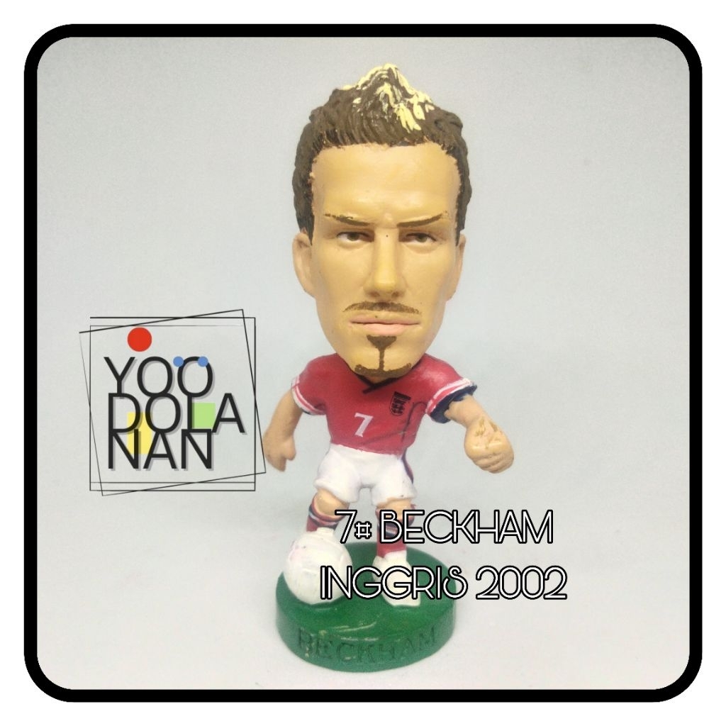 7# BECKHAM - INGGRIS 2002 CORINTHIAN PROSTARS FIGURE PEMAIN BOLA