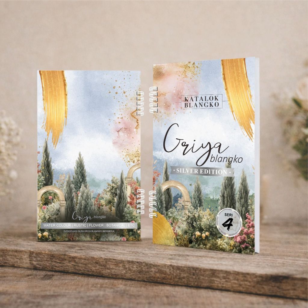 KATALOK GRIYA SILVER SERI 4 | GRIYA BLANGKO | KATALOG UNDANGAN BLANGKO | GRIYA SILVER SERI 4