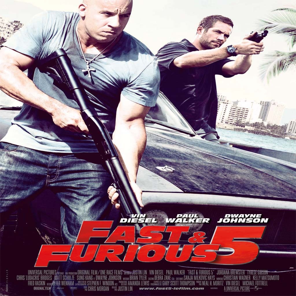 Kaset DVD Film Fast & Furious 5