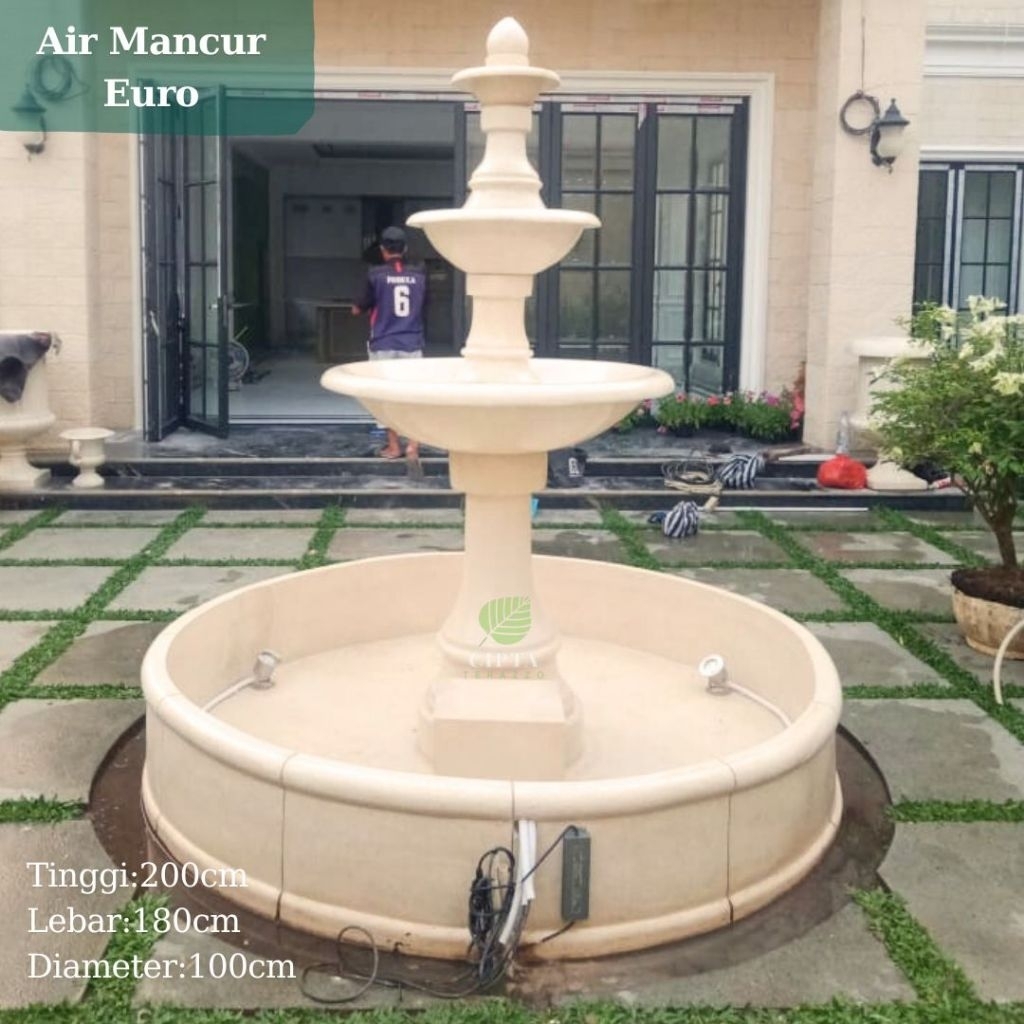 Air Mancur euro | Air Mancur Taman Besar | Air Mancur Roma