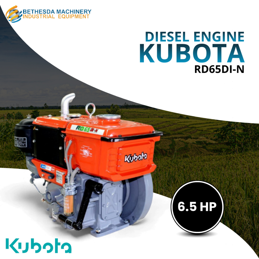Diesel Kubota Mesin 6.5 PK Type Radiator RD 65 DI-N / Diesel Penggerak 6.5 HP