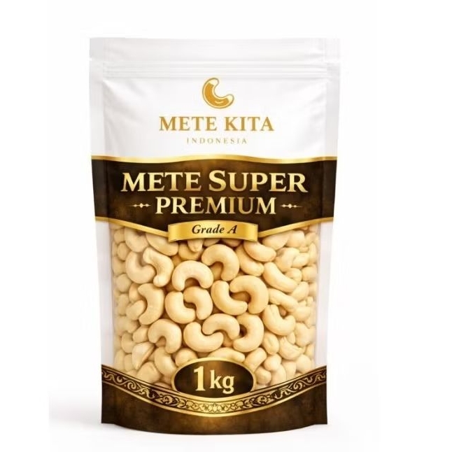 (METE MENTAH) Kacang Mete Mentah Utuh | Kacang Mete Mede Mente Super Premium