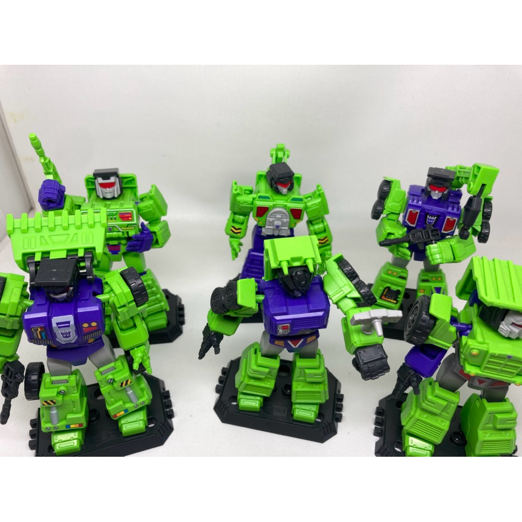 blokees devastator transformers set decepticon