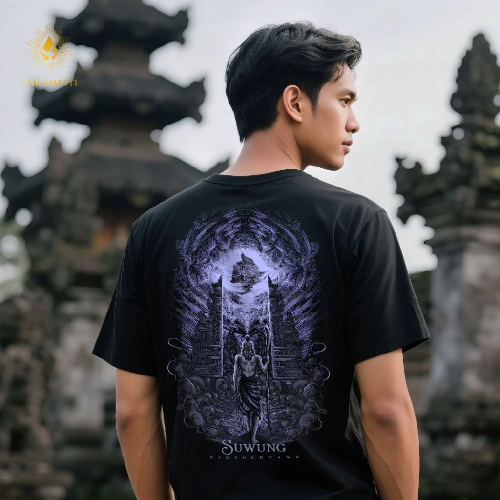 Paramesti Tshirts Kaos Jawa Suwung Hamengkuana Budaya Wayang Pria Pramesti Distro Cewek Cowok Manual